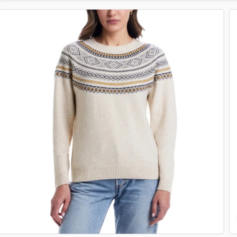 Weatherproof Women's  Patterned Sweater